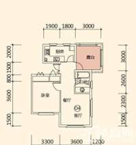 一期17-19、23、25号楼一梯两户O4户型