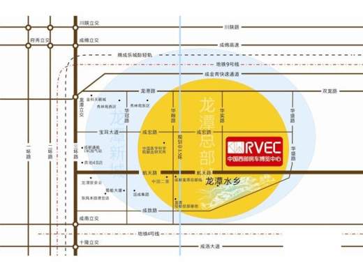 中国西部房车博览中心位置图