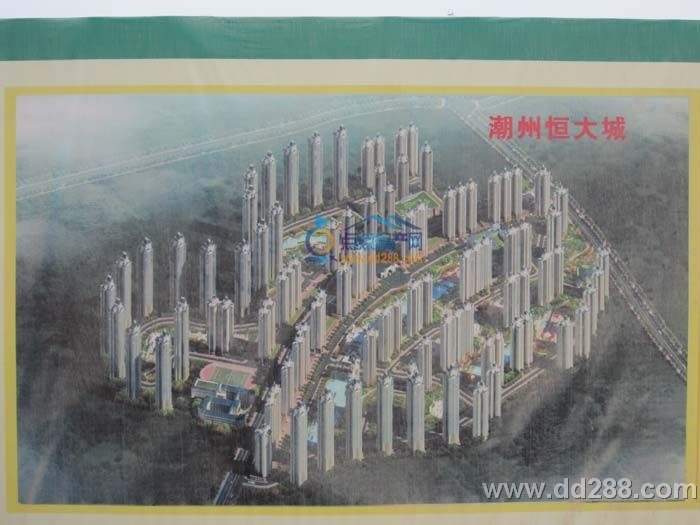 潮州恒大城楼栋分布图图片
