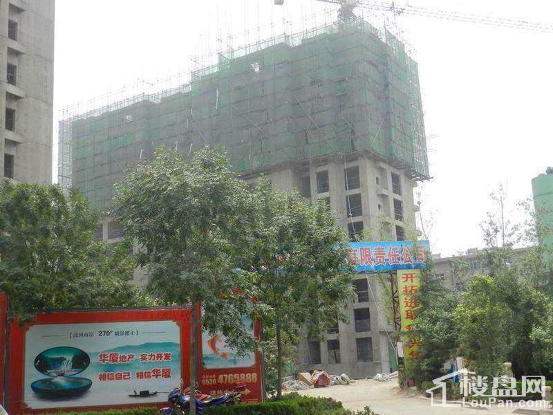 汶水花园实景图住宅楼体施工(2013-07-01)