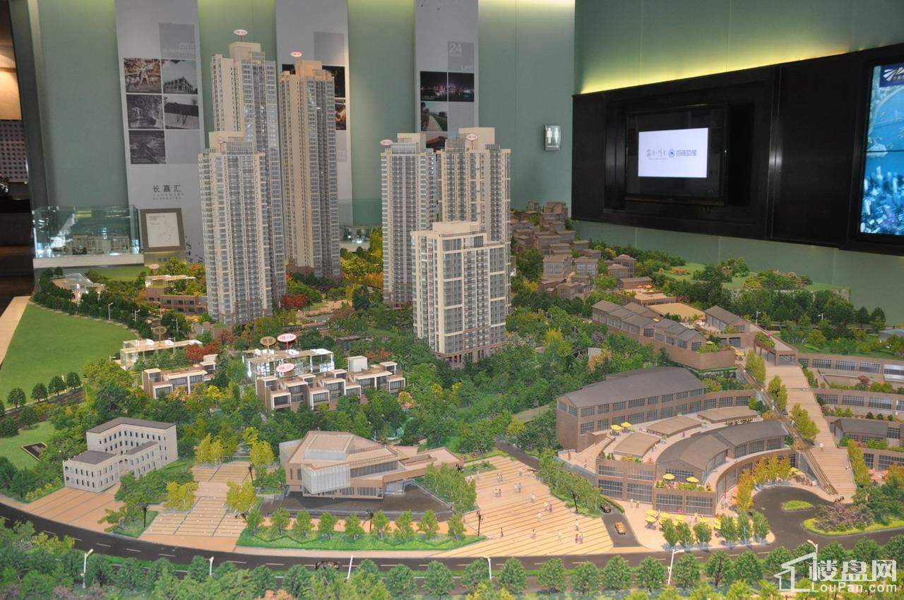 长嘉汇售楼部实景