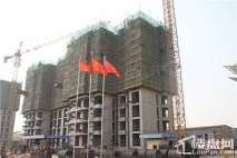 哈罗城社区实景 17#楼目前正在进行第8层建设