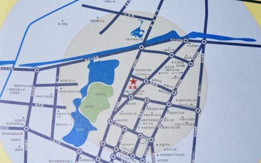 蓝泰广场位置图