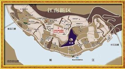 万硕江城一品位置图