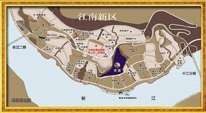 万硕江城一品别墅位置图