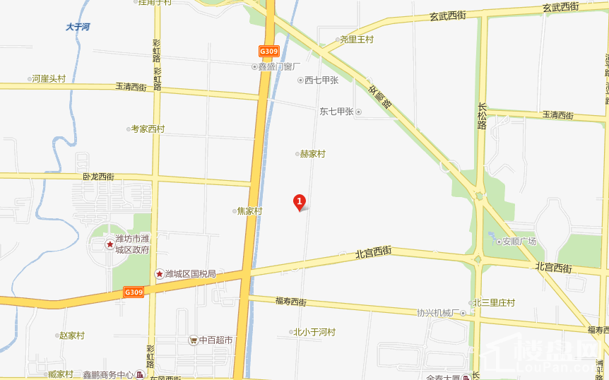北京宫馆位置图