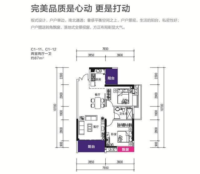 C1-11、C1-12户型图