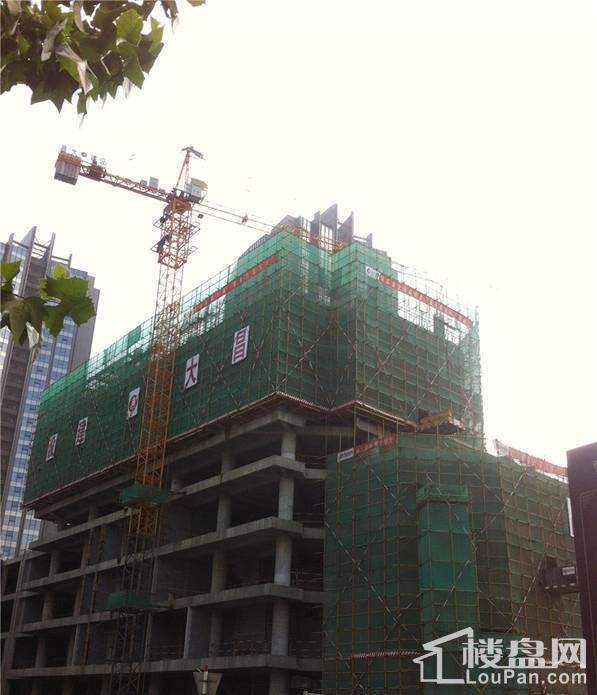 泰华中心实景图工程进度（2014-06-17）