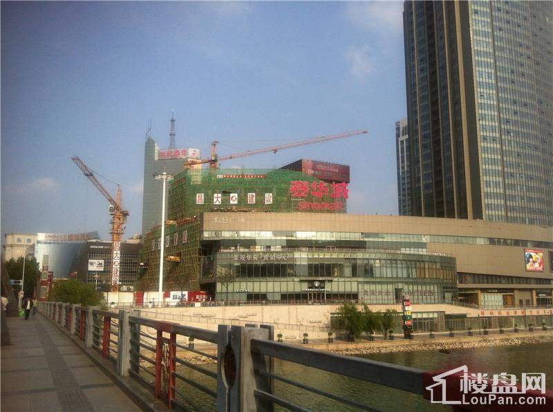 泰华中心实景图工程进度（2014-06-17）