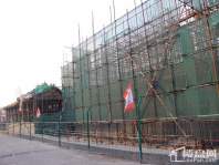 潍坊十笏园商业文化街区古建筑进度实景图（2014-4-15）