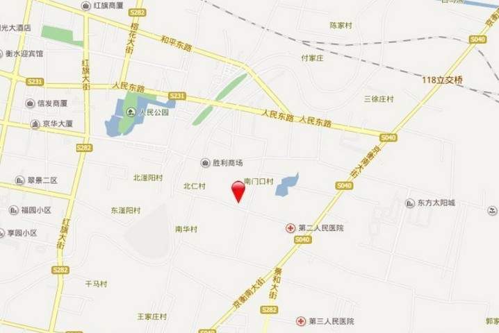 锦绣东城位置图
