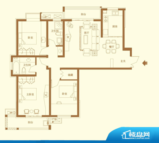 泰山新兴园户型图