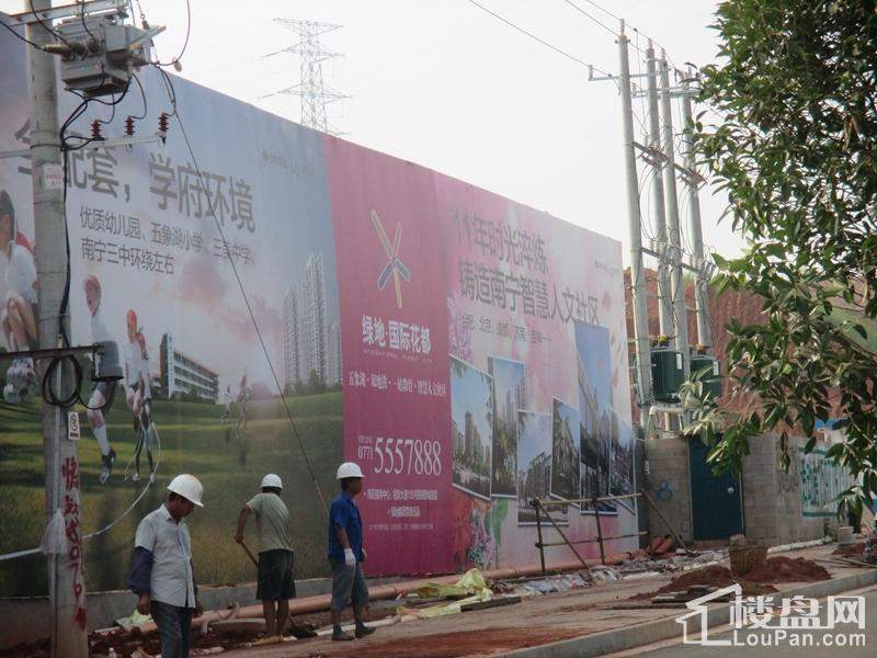 南宁绿地国际花都实景图