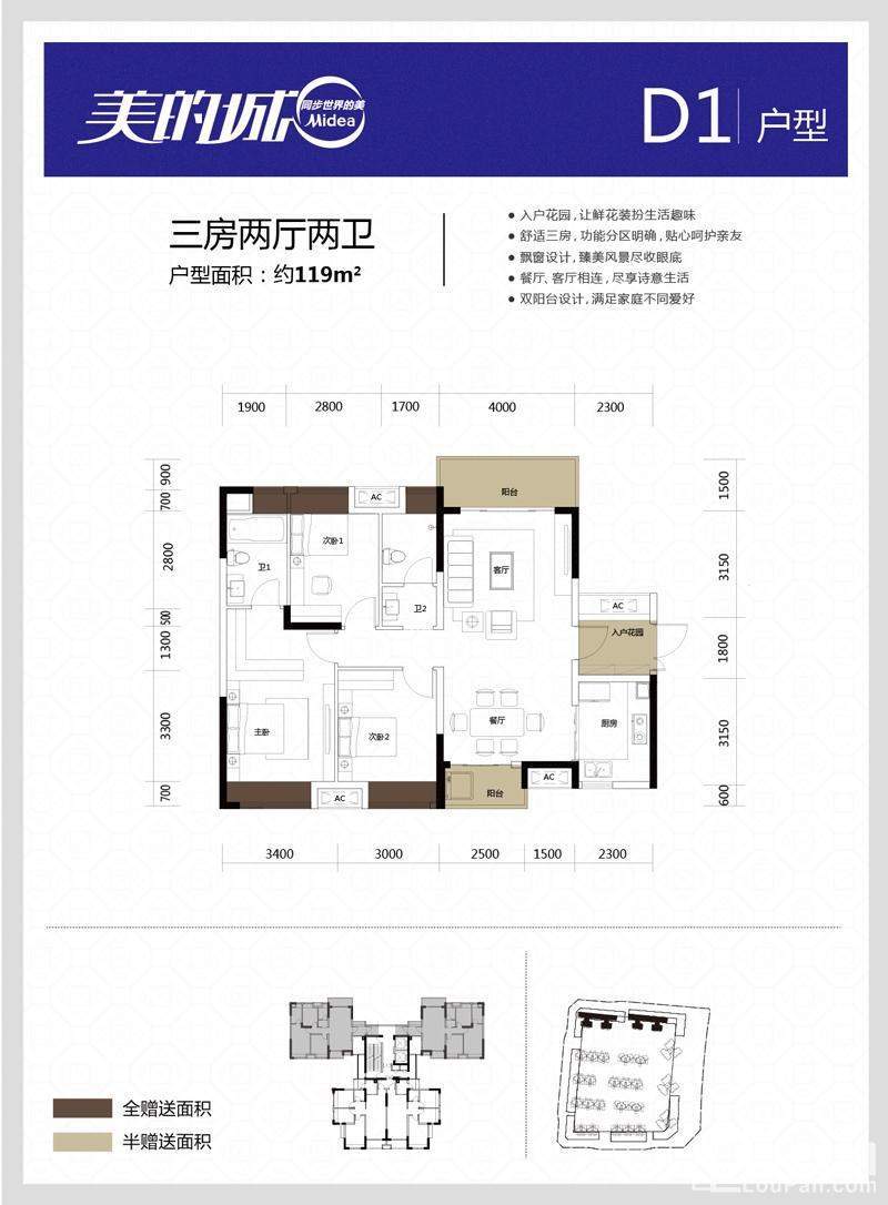 高层D1户型