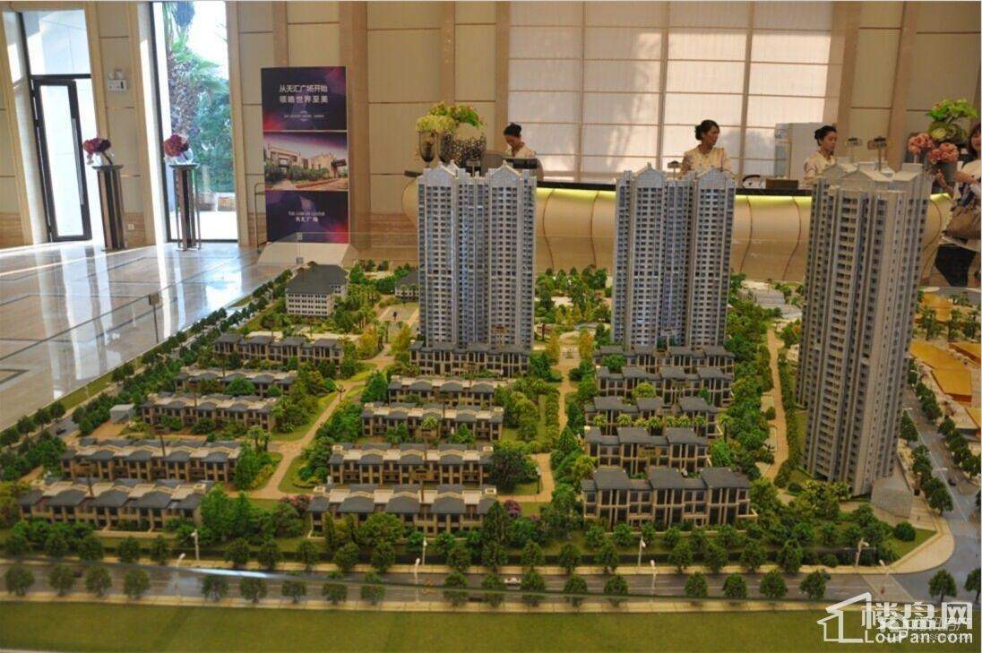 合景天汇广场沙盘图