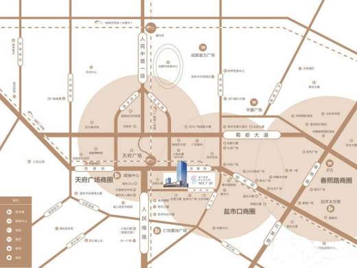 天府星汇广场位置图