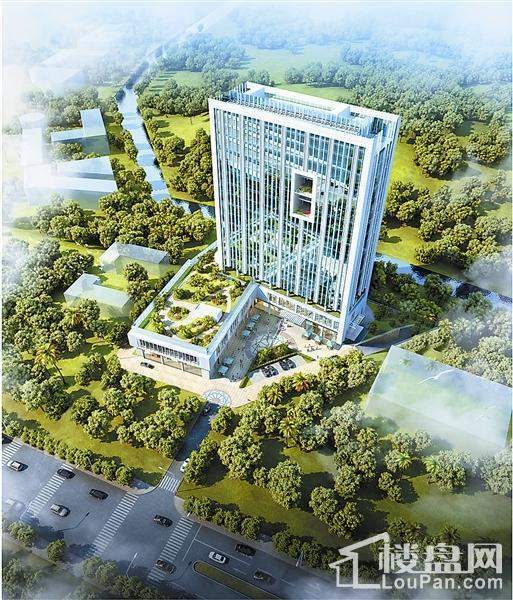 泰润国际商务中心鸟瞰图