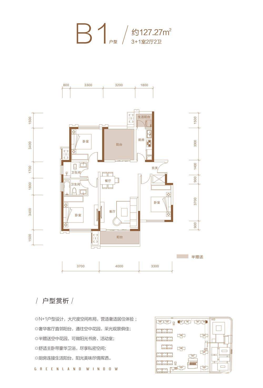 义乌绿地朝阳门户型图图片