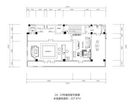 2室2厅2卫  304.86㎡