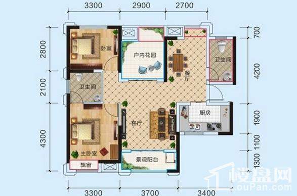 南城印象A8户型