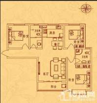 星河湾花园户27#C型图-2室2厅2卫-119.68㎡