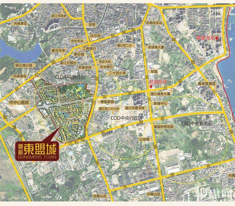 鼎能东盟城区位图