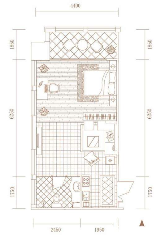 新泉城大厦户型图