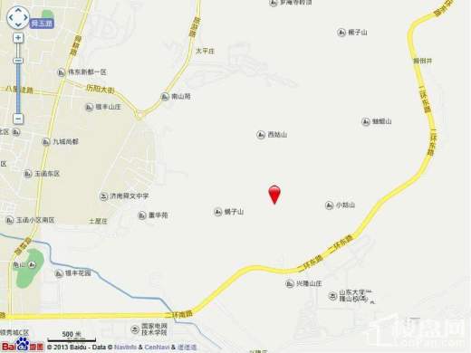济南华润城·仰山位置图