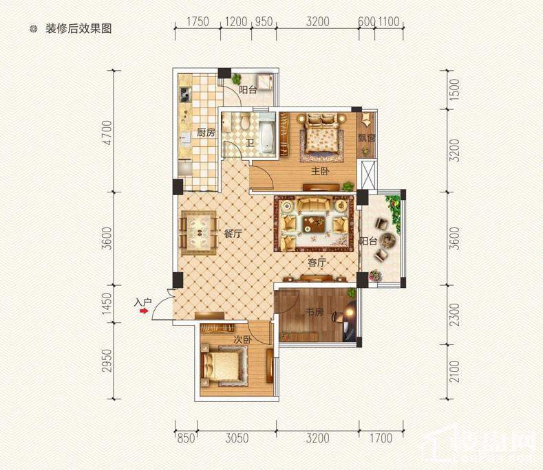 1单元202-1802号房