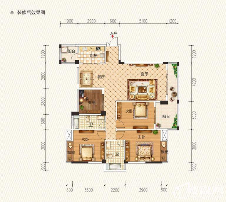 2单元205-1805号房