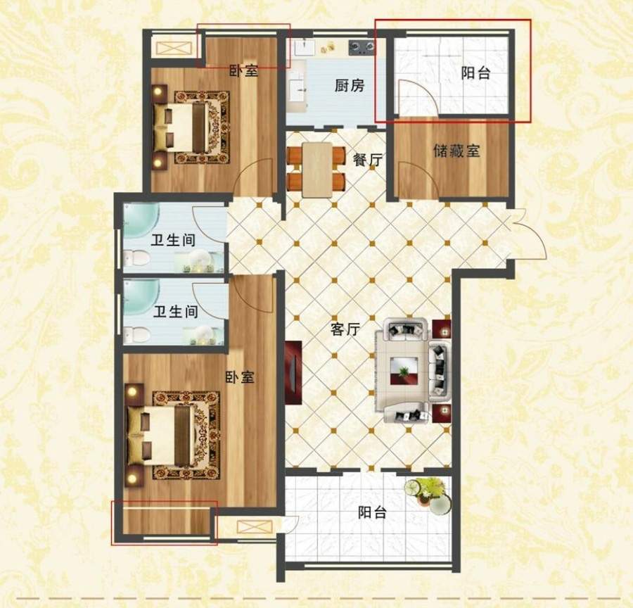 C2户型[在售]