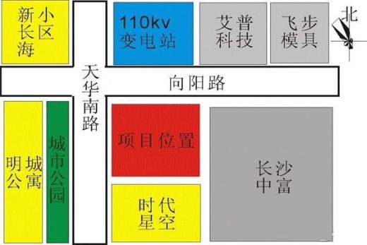 广华国际公馆位置图