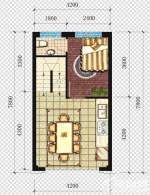 190m²户型二层