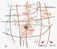 高升时代广场区位交通图