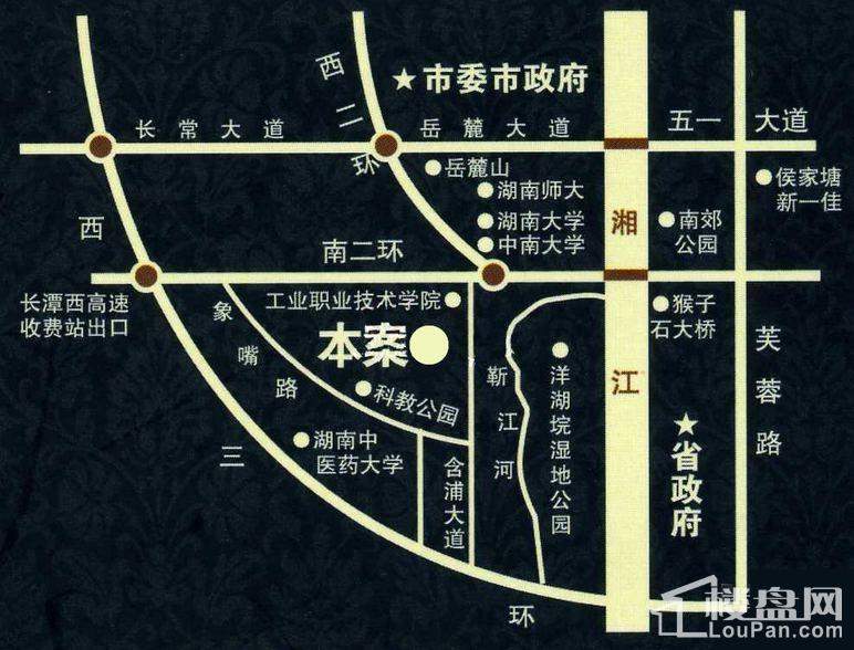 江山帝景交通图