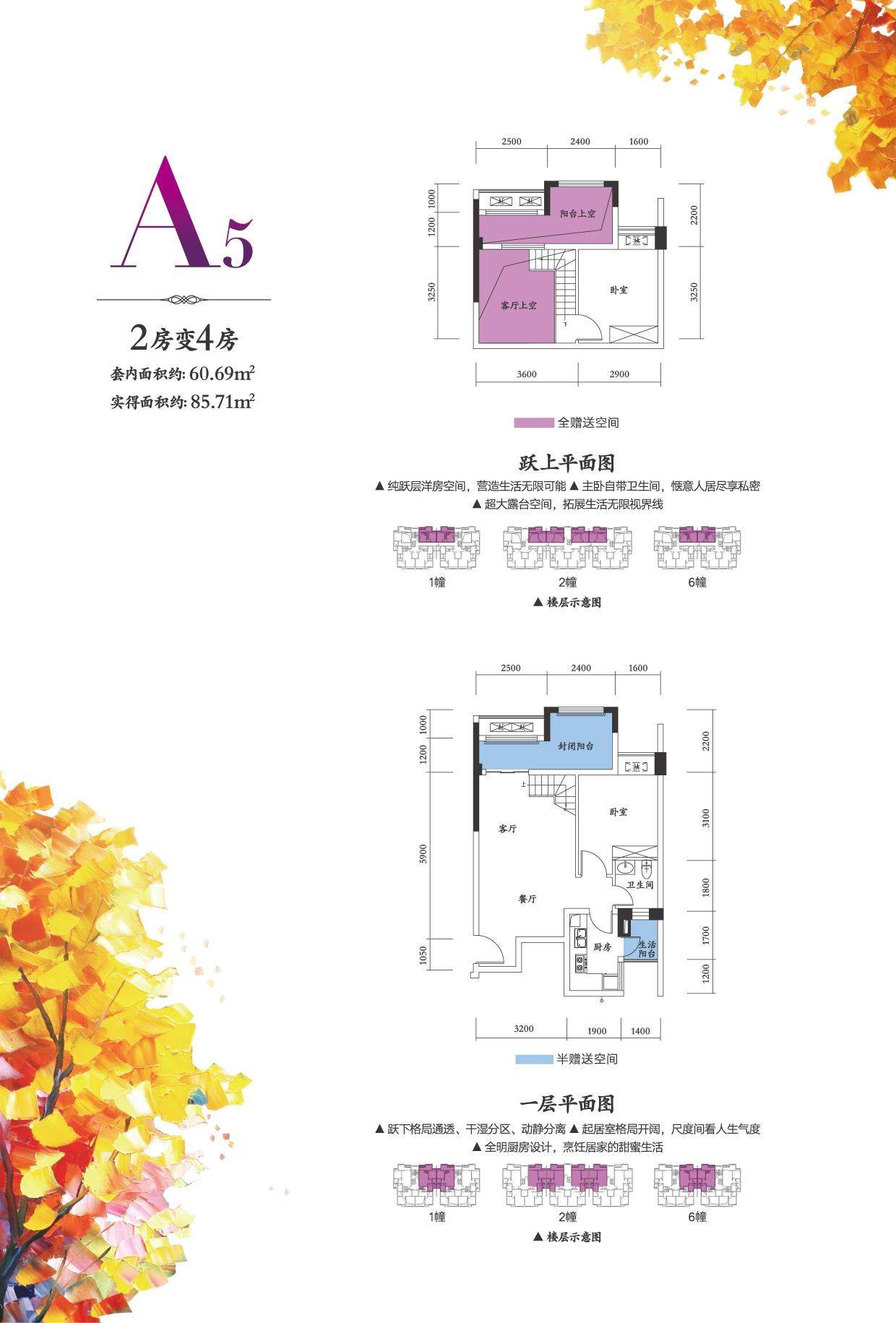 协信溪山墅户型图图片