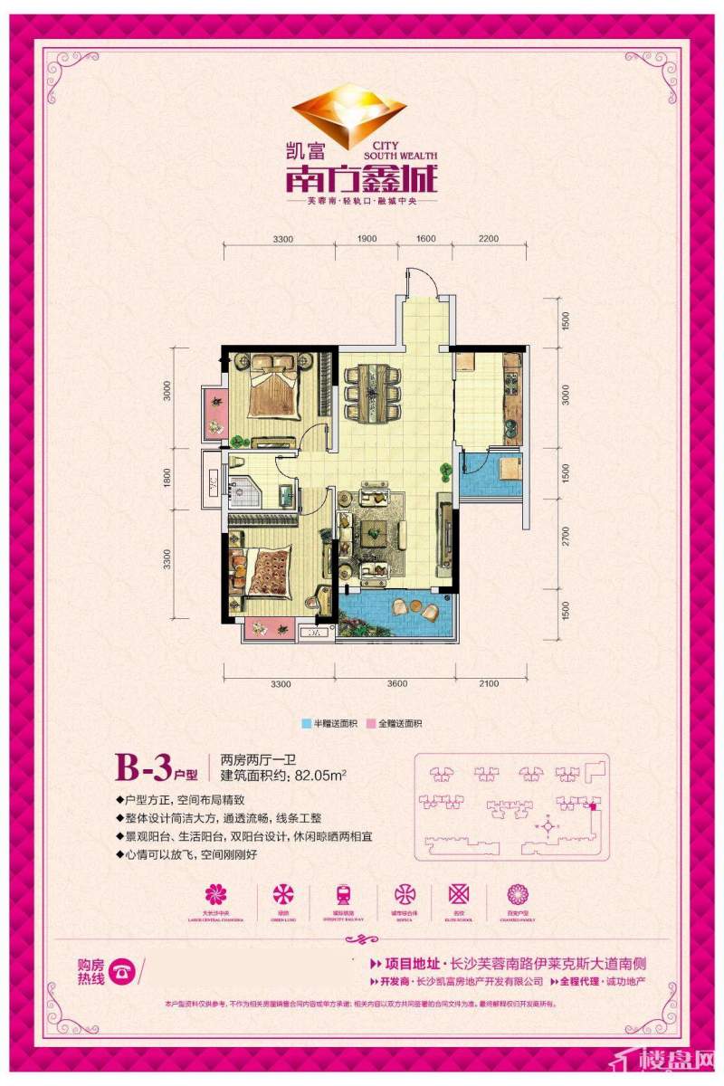 凯富南方鑫城户型图