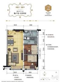 2座04单位/3座03单位 B3户型