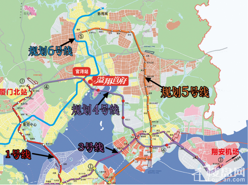 近日,廈門市城市軌道交通近期建設規劃(2015-2022)環評公佈.