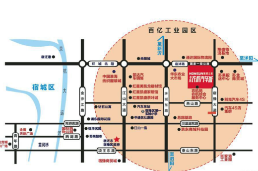 华东农机汽车城位置图