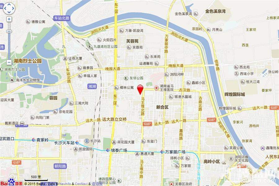 新南天古汉国际广场位置图