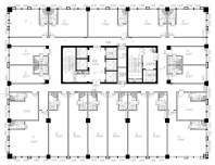 办公楼平面户型图