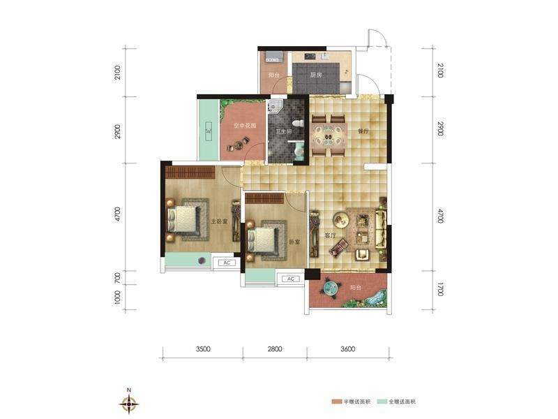 盛世耀凯15号栋A户型