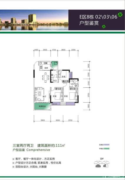 保盛·幸福城E区8栋02/03/06户型