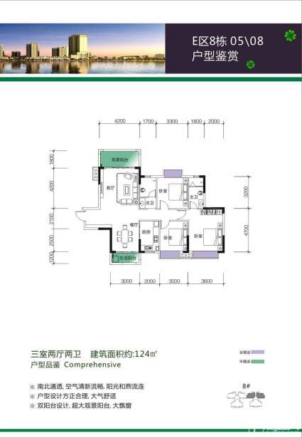 保盛·幸福城E区8栋05/08户型