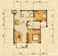 滨江1号户B2型图