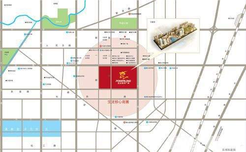 宝龙城市广场位置图