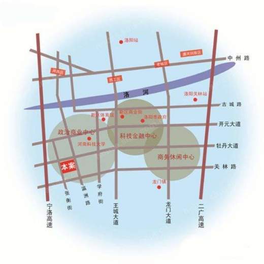 SOHO国际广场位置图
