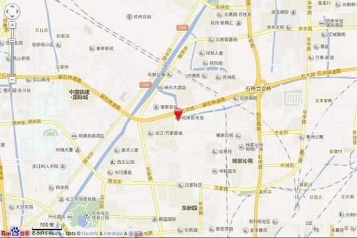 杭州新天地中心位置图