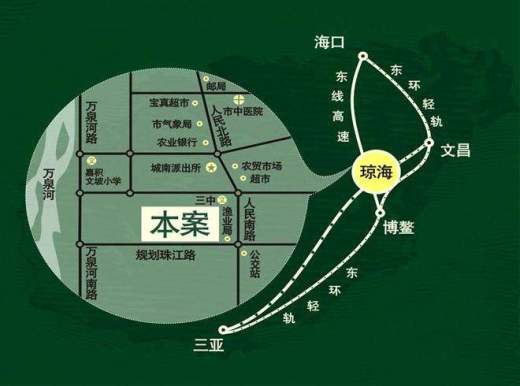 珠江花园位置图